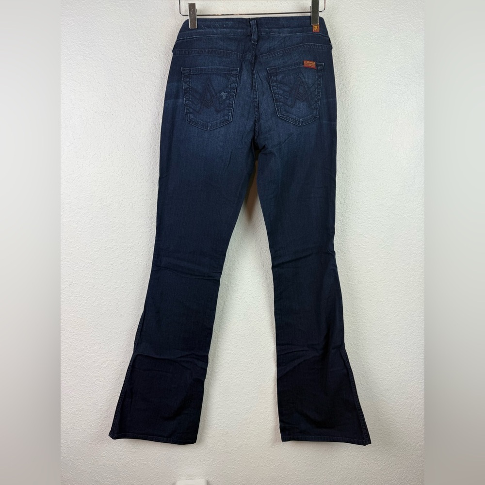 7fam 7 for all mankind dark bootcut y2k vintage jeans 26 long